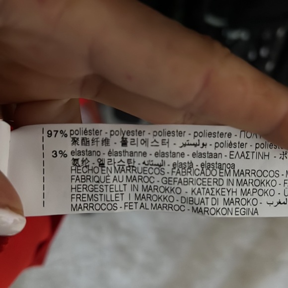 Zara satin effect red dress - Picture 11 of 13